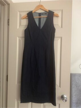 NWOT Polo Ralph Lauren denim midi dress